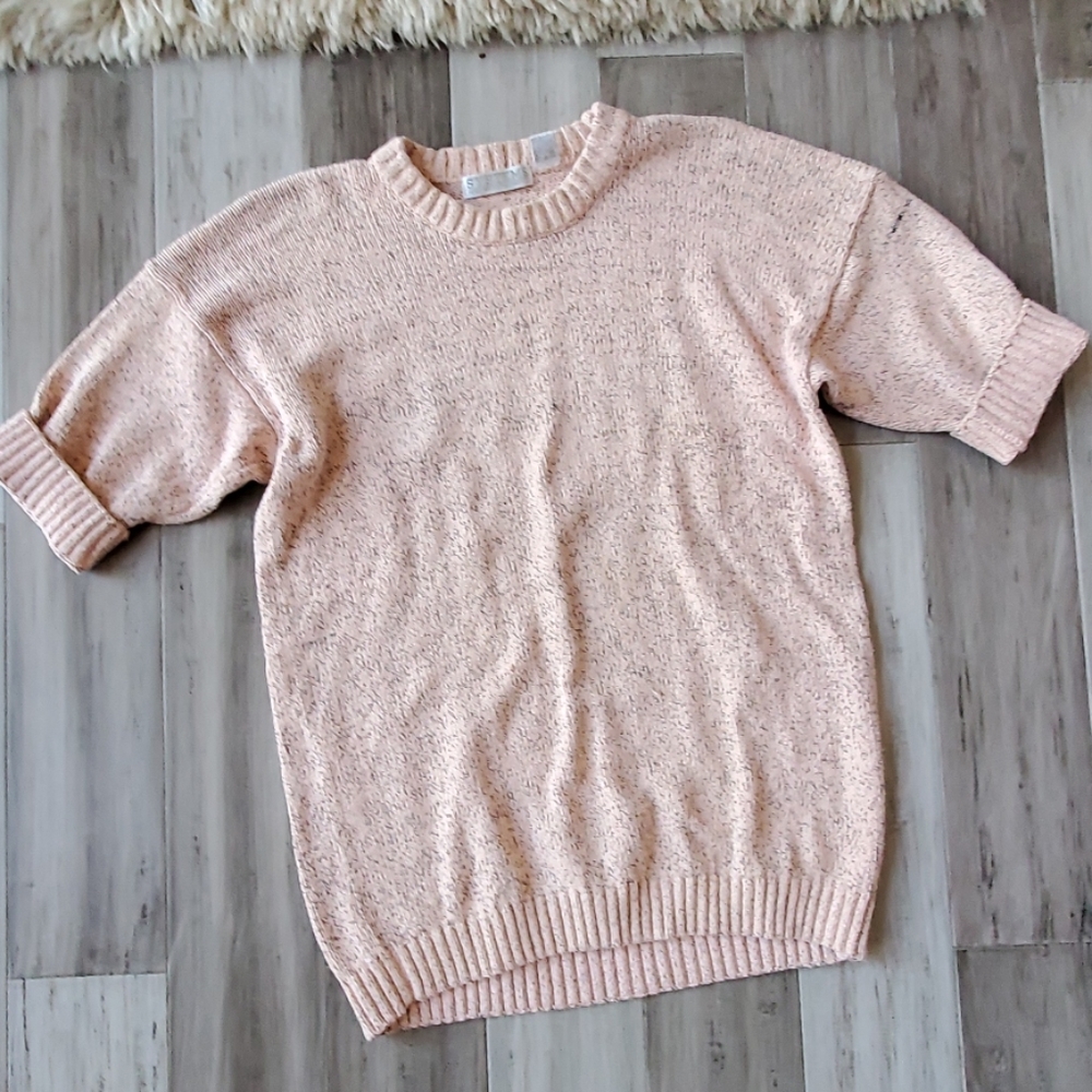 Vintage Systems Fenn Wright Manson Silk Blend Knit Sweater Tunic